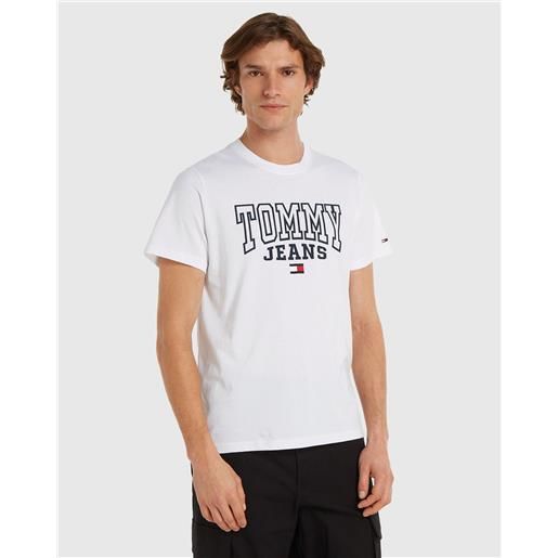 Tommy Hilfiger t-shirt regular entry graphic bianco uomo