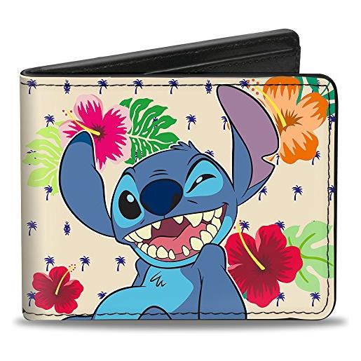 Buckle-Down stitch winking pose + ohana means family/tropical icons, multicolore, dimensioni standard, multicolore, défaut taille, point winking pose + ohana means family/tropical icons