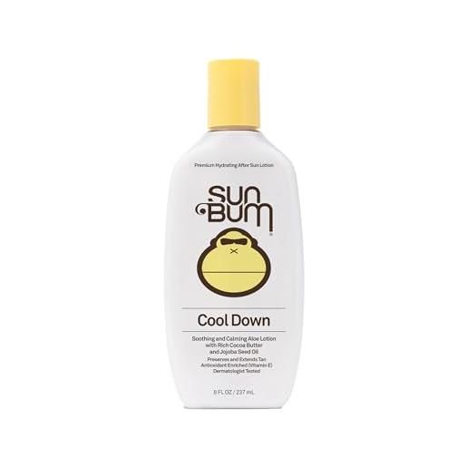 Sun Bum cool down lozione idratante dopo sole, uomo, sun lotion, 8 oz - after sun lotion, 8-ounce
