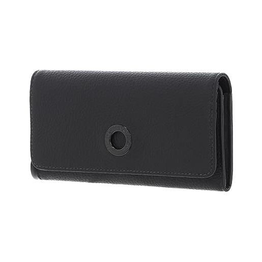 Mandarina Duck mellow leather wallet, accessori da viaggio-portafogli donna, dark forest, one. Size