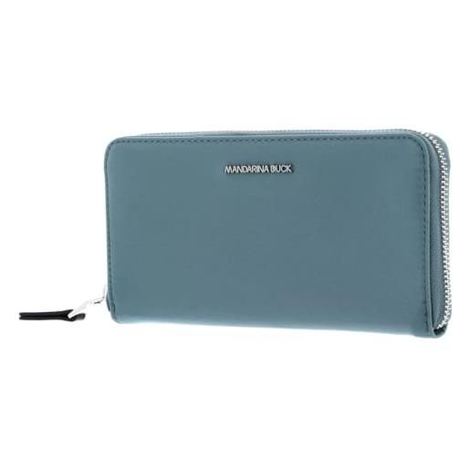 Mandarina Duck hunter wallet, accessori da viaggio-portafogli donna, smoke blue, one. Size