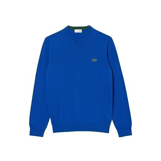 Lacoste ah1985 maglione, argent chine, xs uomo