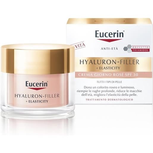 Eucerin hyaluron filler+ elasticity rose crema antietà spf30 50 ml