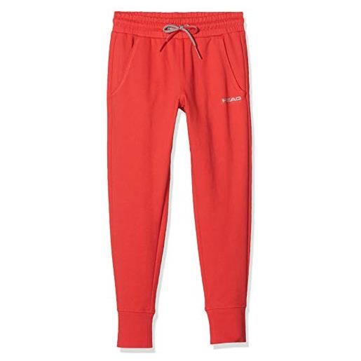 Head club byron pants jr tracksuits - pantaloni da bambino, bambini, 816409-rddb128, red/dark blue, 128