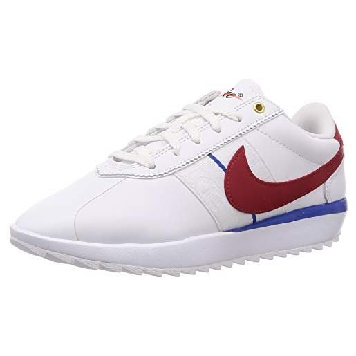 Nike cortez g, scarpe da golf donna, bianco (white/varsity red/varsity royal/white 100), 41 eu
