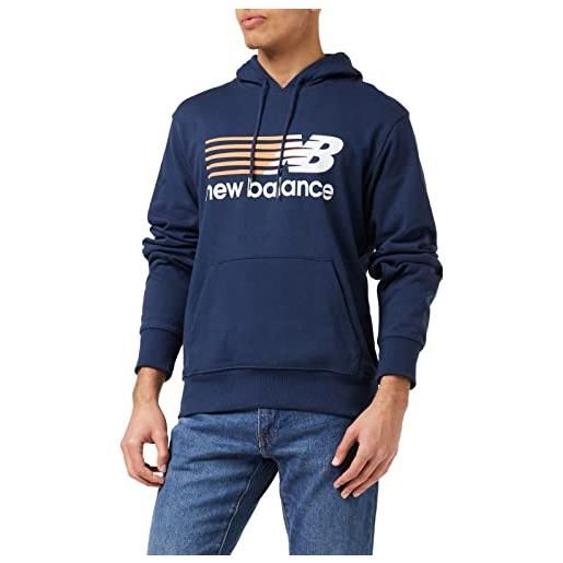New Balance nb classic hoodie, uomo