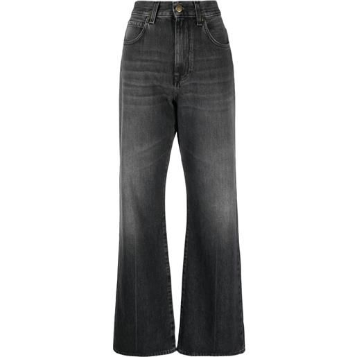 PINKO jeans svasati con applicazione - nero