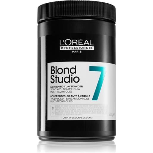 L'Oréal Professionnel blond studio lightening clay powder 500 g