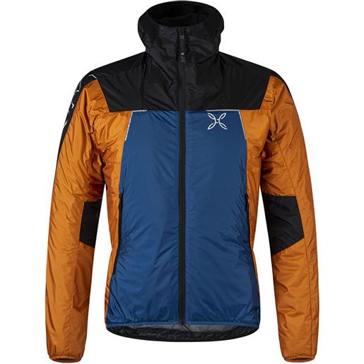 Montura skisky 2.0 jacket arancione, blu s uomo