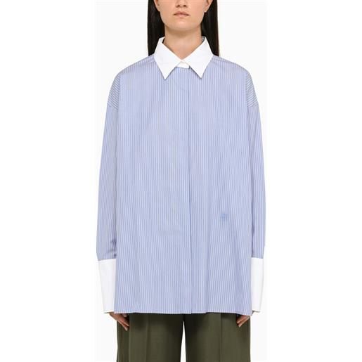 Loewe camicia destrutturata blu a righe