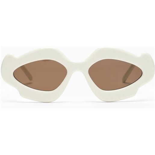 Loewe occhiali da sole bianchi in acetato
