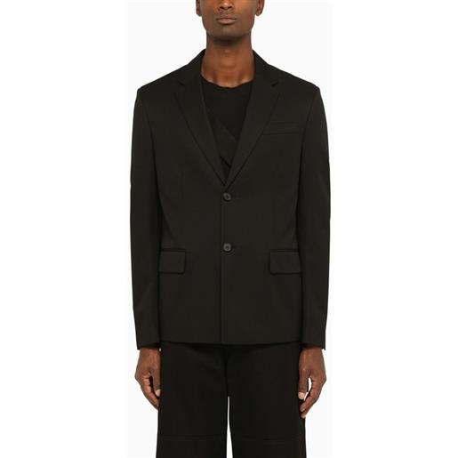 Off-White™ blazer classico nero in lana
