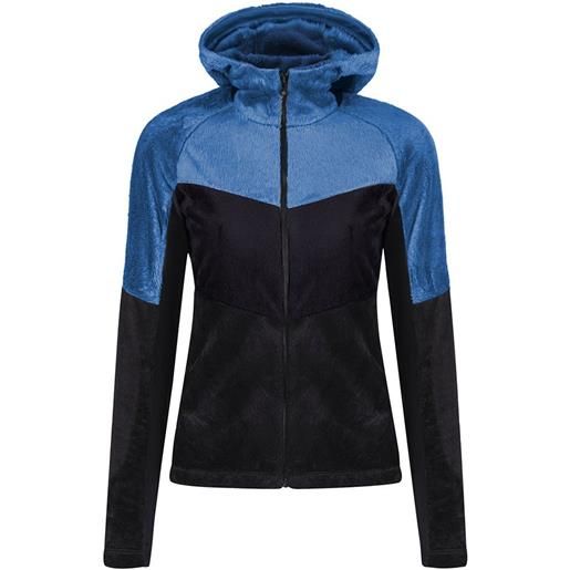 Montura polar trilogy hoodie fleece blu xs donna