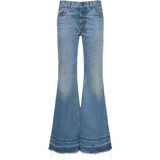 CHLOÉ jeans vita bassa in denim