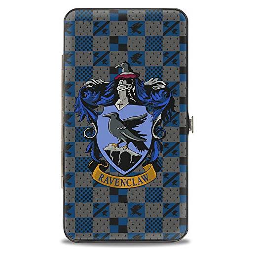 Buckle-Down harry potter, portafoglio con cerniera da donna, colore blu e grigio, taglia unica, multicolore, taille unique
