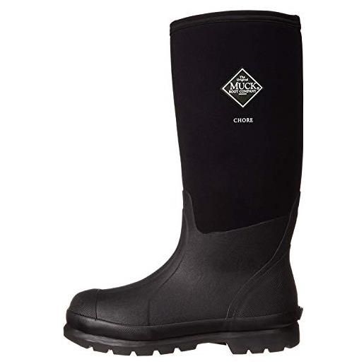 Muck Boots unisex-adulto chore high wellington di lavoro, nero (black 000a), 42 eu