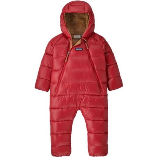 PATAGONIA giacca infant hi-loft down sweater bunting junior touring red