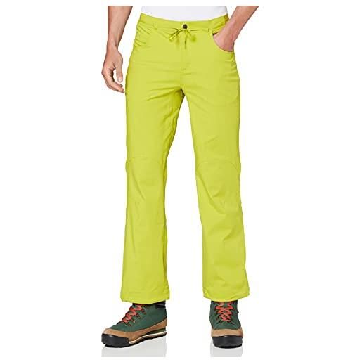Adidas felsblocks, pantalone uomo, giallo (limuni), 42