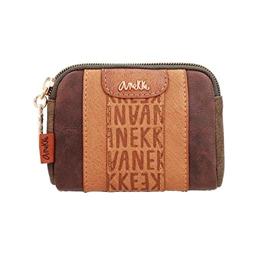 Anekke | portafoglio da donna con cerniera | accessori e accessori da donna | portafoglio da donna, multicolore