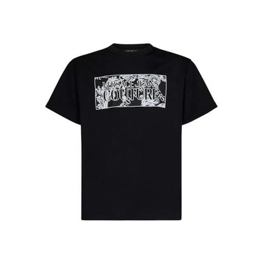 Versace jeans couture t-shirt uomo black - gold s