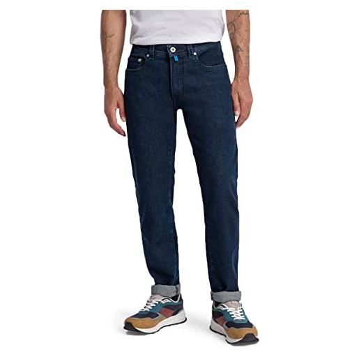 Pierre Cardin lyon tapered jeans, blue stonewash, 36w x 40l uomo