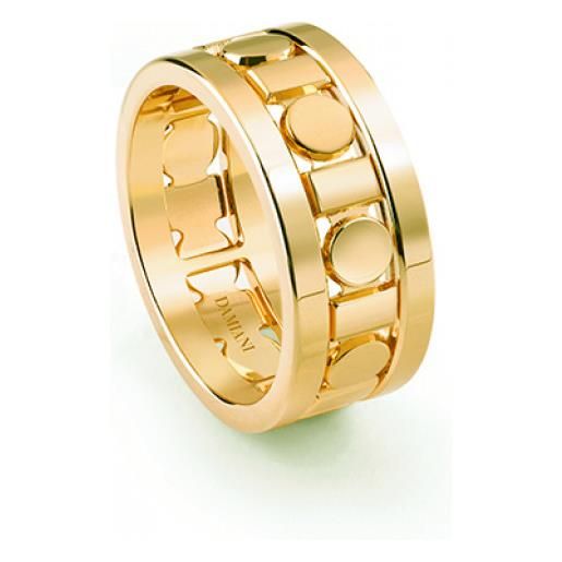 Damiani anello belle epoque reel oro giallo