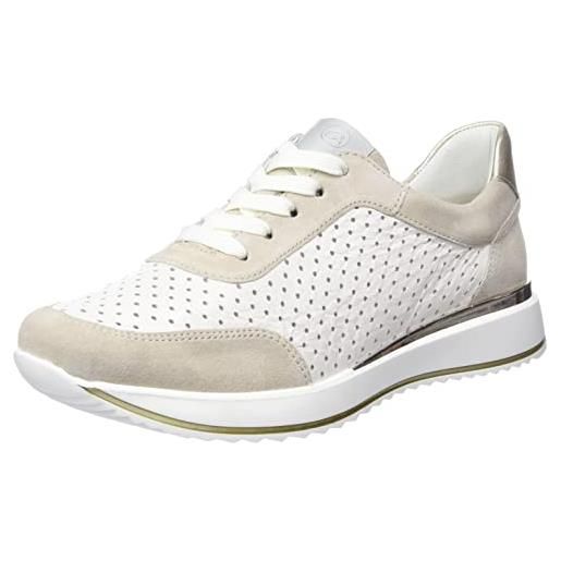 ARA las vegas, scarpe da ginnastica donna, crema shell platino, 41 eu larga