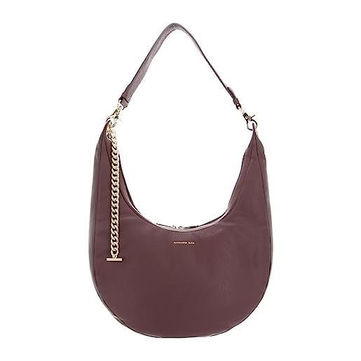 Mandarina Duck mellow leather hobo, donna, nero, one size