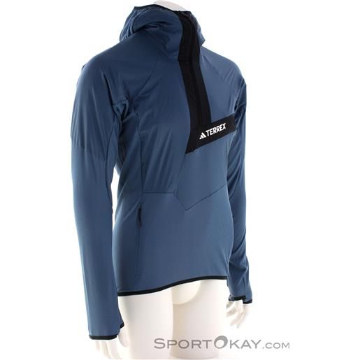 adidas Terrex techrock ultralight 1/2 zip uomo giacca outdoor