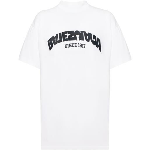 BALENCIAGA t-shirt oversize in jersey di cotone