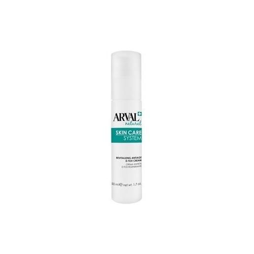 Arval skin care system - crema antietà rigenerante d-tox 50 ml
