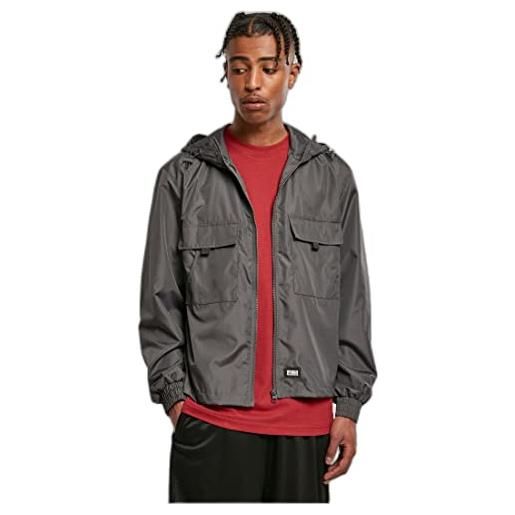 Urban classics giacca uomo estiva, giacca da uomo zip con cappuccio e tasche, design elaborato, diversi colori e taglie xs - 5xl