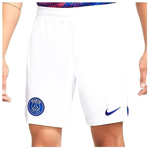Nike paris saint-germain fc dn2726 season 2022/23 official pantaloncini uomo, white/old royal, s
