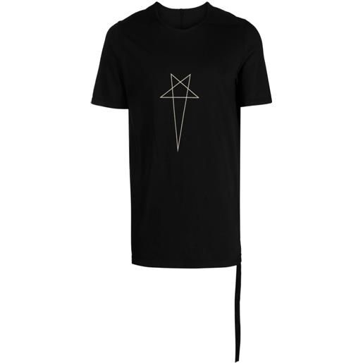 Rick Owens DRKSHDW t-shirt girocollo - nero