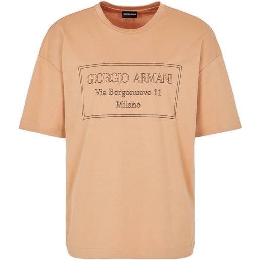 Giorgio Armani t-shirt con stampa - giallo
