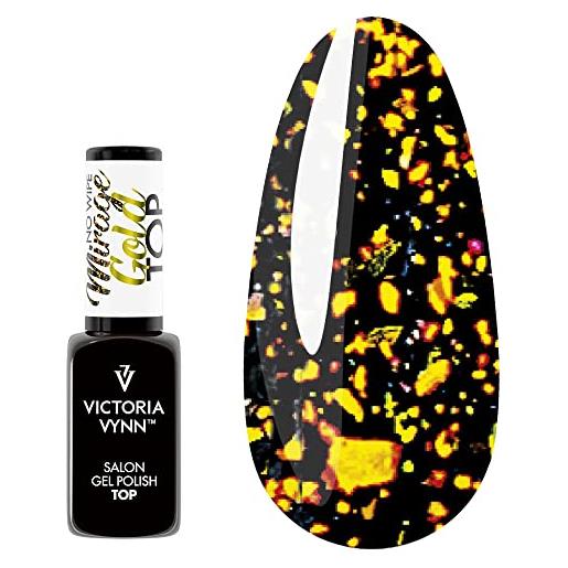 Victoria Vynn smalto gel top gold mirage no wipe uv led gel polish top 8ml