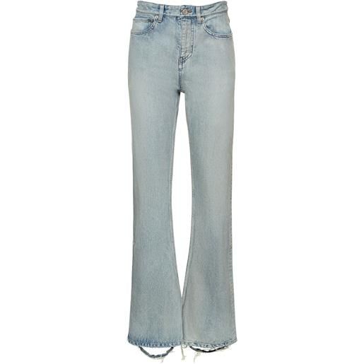 BALENCIAGA jeans bootcut in denim di cotone
