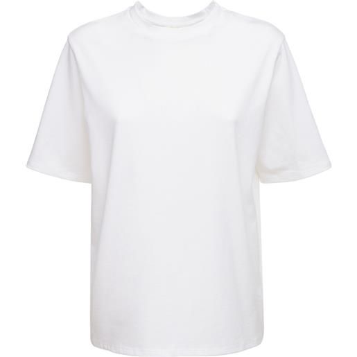 THE ROW t-shirt boxy fit chiara in jersey di cotone
