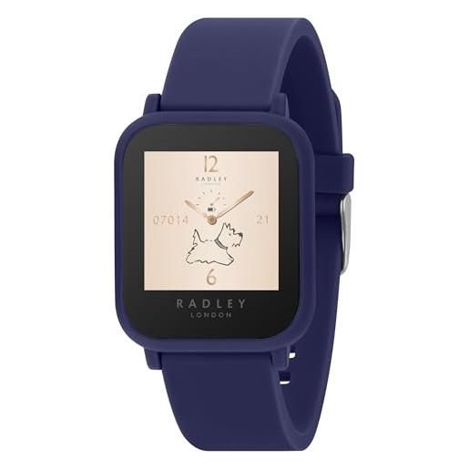 Radley orologio digitale al quarzo donna con cinturino in silicone rys10-2153