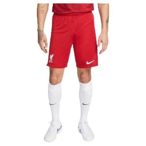 Nike liverpool dx2714-687 lfc m nk df stad short hm pantaloncini uomo gym red/white 3xl