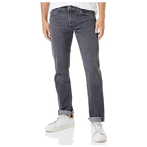Lee daren zip fly, jeans uomo, worn in shadow, 32w / 34l
