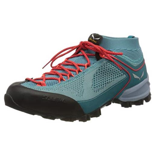 Salewa ws alpenviolet knitted, scarpe da trekking e da escursionismo donna, blu (canal blue/ocean), 40.5 eu