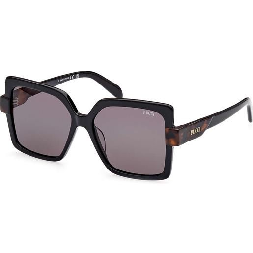 Emilio Pucci occhiali da sole Emilio Pucci neri forma quadrata ep01945505a