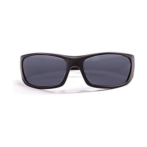 Ocean Sunglasses bermuda, occhiali da sole polarizzati, montatura: nero opaco, lenti: fumé, 3400.0