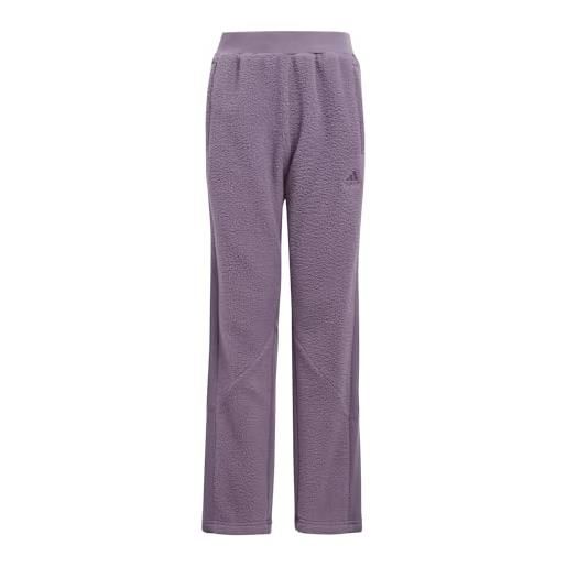 adidas hy4210 hy4210 pantaloni sportivi unisex bambino shadow violet taglia 1112