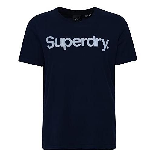 Superdry cl tee t-shirt, nautical navy, s donna