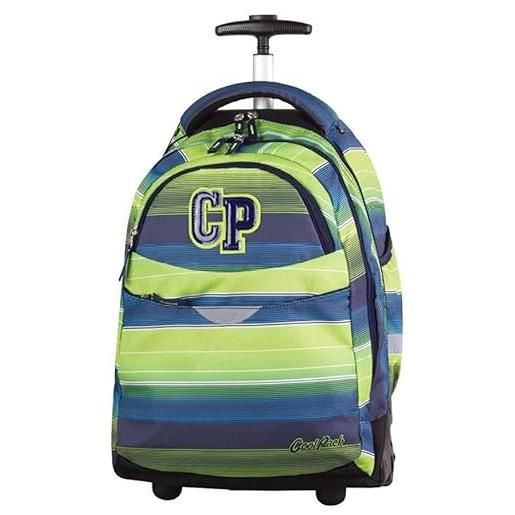 Coolpack rapid collection school and travel rolling backpack 2 compartments wheels telescopic handle 36 litres 645