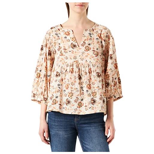 Part Two pipw bl blouse relaxed fit camicia da donna, arabesque ornament print, 48