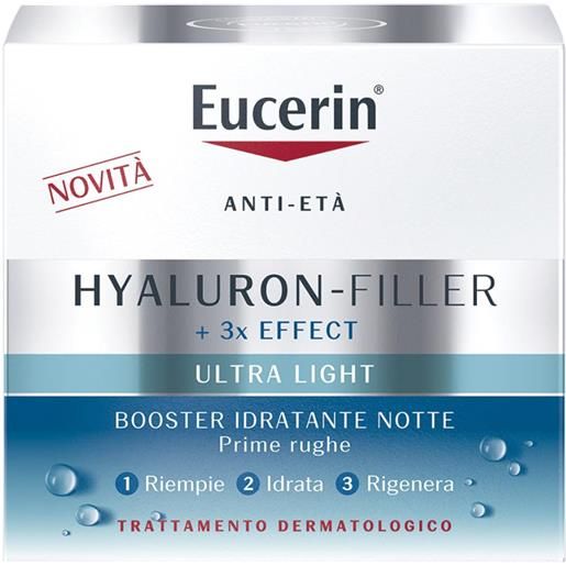 BEIERSDORF SpA eucerin hyaluron-filler moisture booster night crema viso 50ml