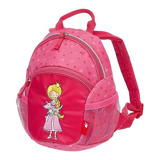 Sigikid rucksack klein, pinky queeny zainetto per bambini, 25 cm, 6.05 liters, rosa (pink)